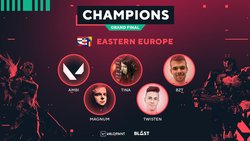 Team Eastern Europe won BLAST Spike Nations #2