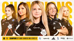 G2 Gozen crowned VCT: Game Changers EMEA Series 3 champions