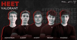 HEET announce new VALORANT roster